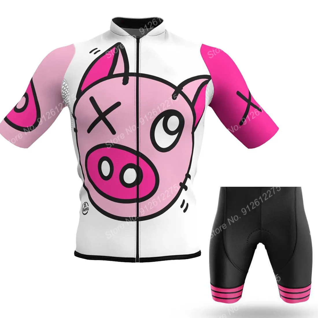 Set Cartoon Comic Pig 2023 Cyc - Cycling Commute Shorts ulasan dan harga