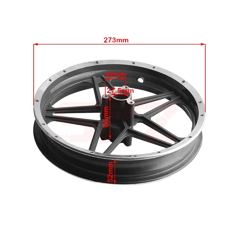 2.50-10 Inch Aluminium Front W - Dynamo Hub Front ulasan dan harga