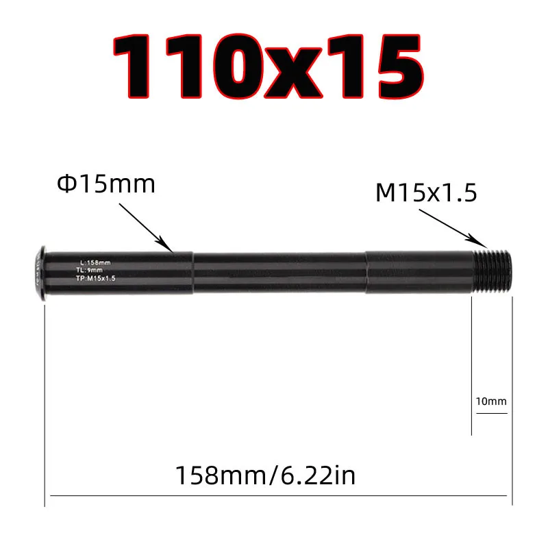 Mountain Bike Thru Axle 158mm  - Dynamo Hub Front ulasan dan harga