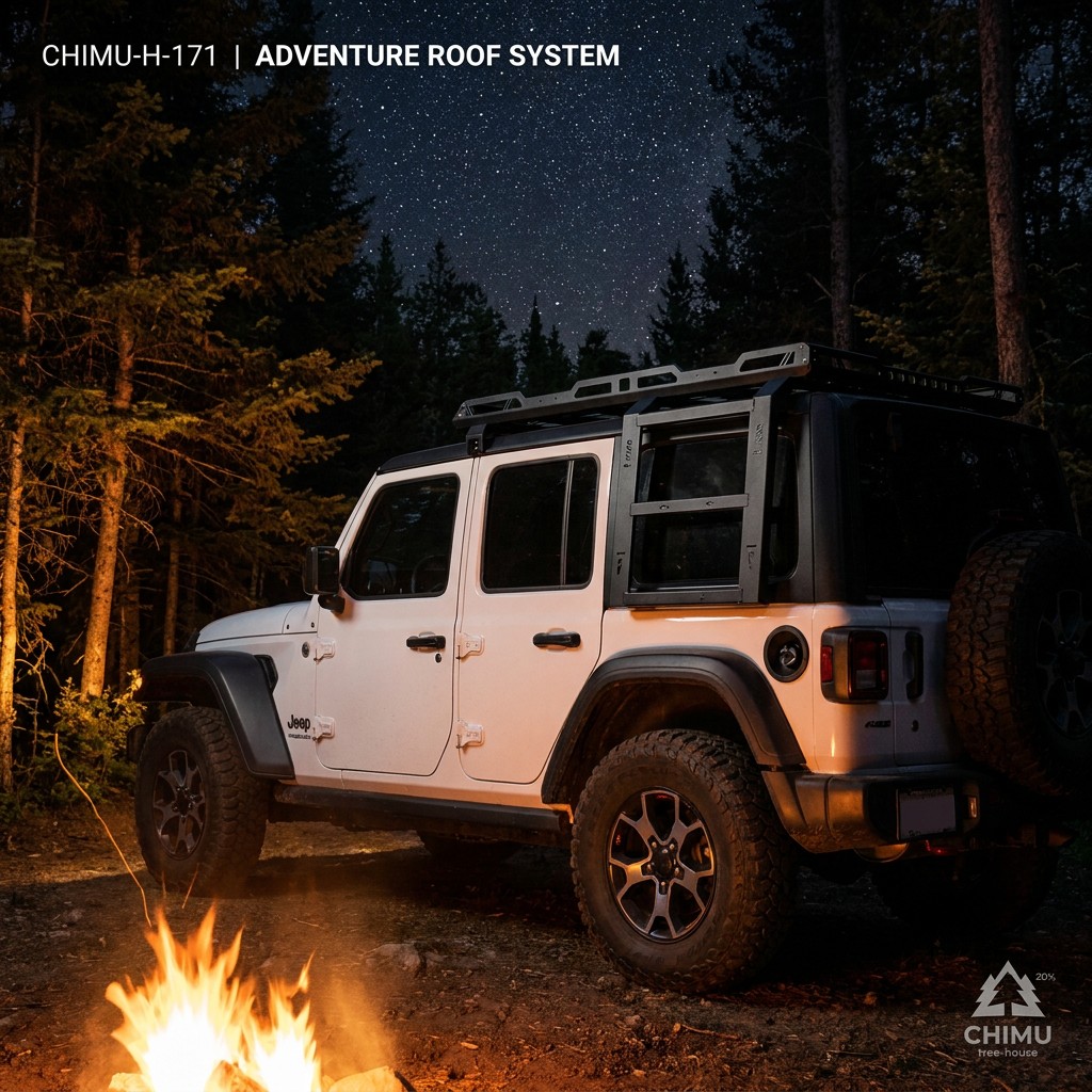 【CHIMU HOME】 for Wrangler JL J - Cargo Rack Aluminum ulasan dan harga