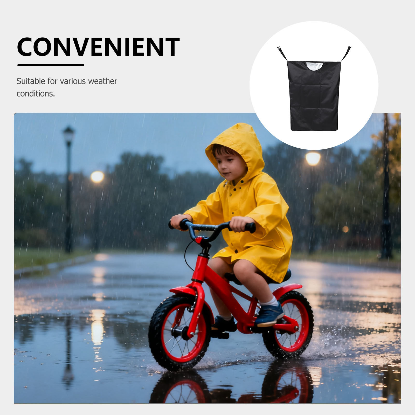 Waterproof Bike Child Seat Cov - Cycling Commute Rain ulasan dan harga