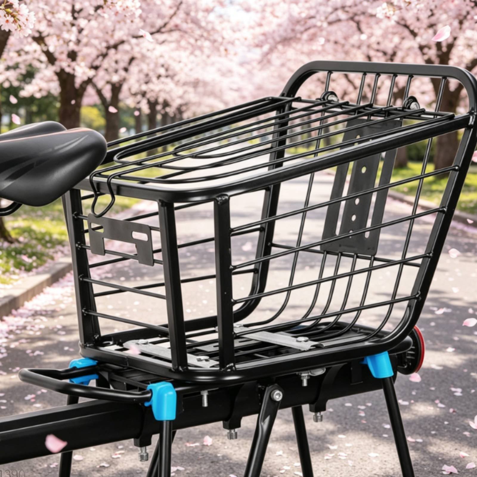 Folding Rear Bike Basket Folda - Cycling Commute ulasan dan harga