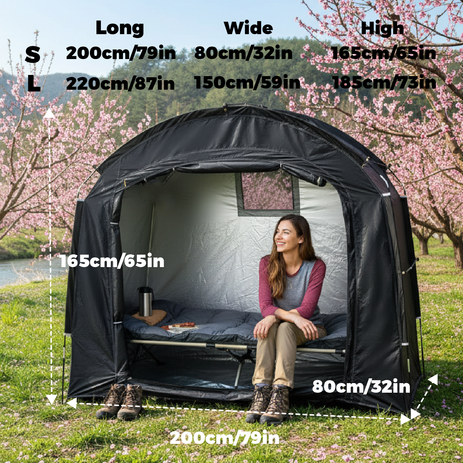 Portable Outdoor Private Trave - Commuting By Bike ulasan dan harga