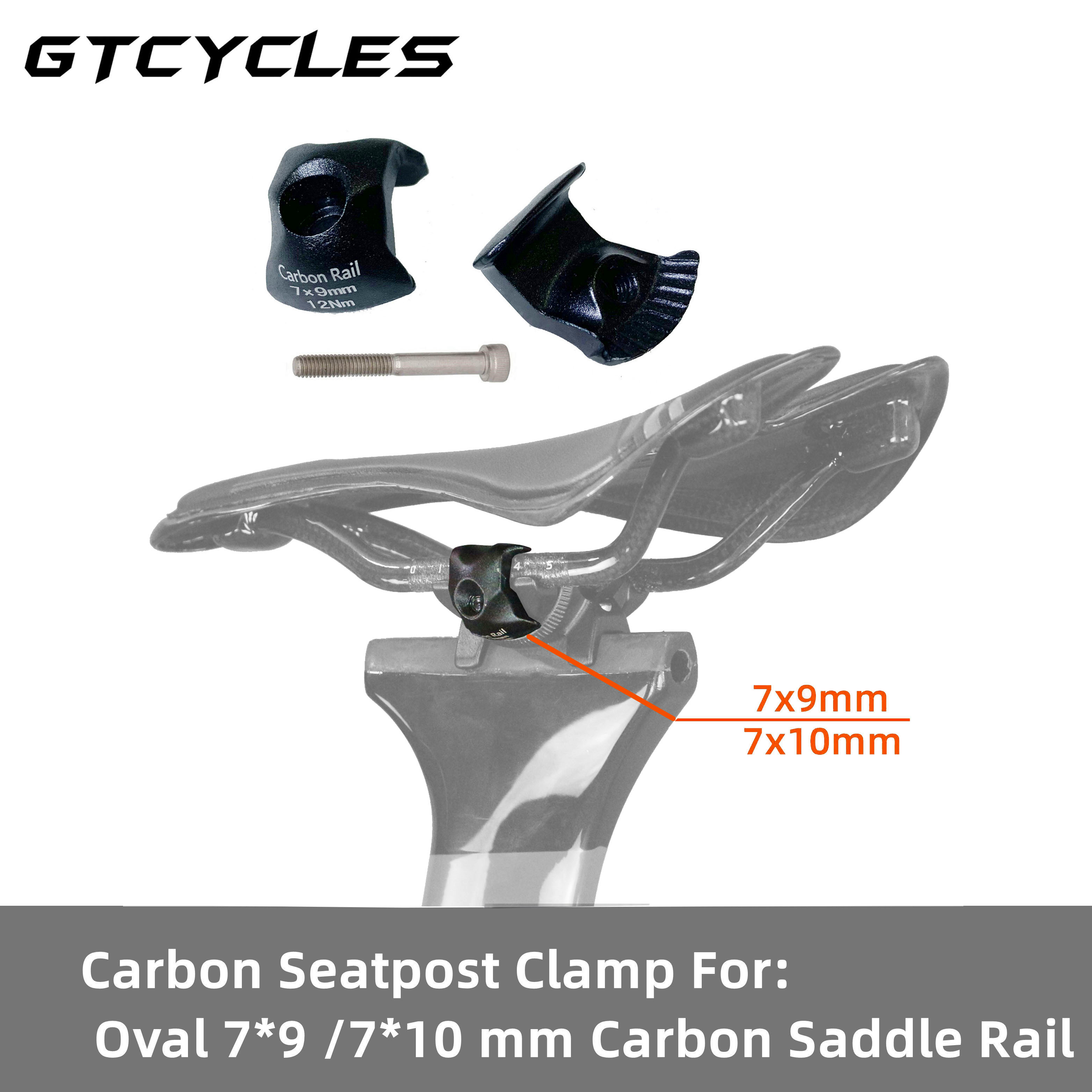 Carbon Seatpost Clamp Oval 7*9 - Commuting By Bike ulasan dan harga