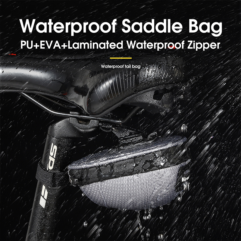 WEST BIKING Mini Portable Bike - Saddle Bag Under Seat ulasan dan harga