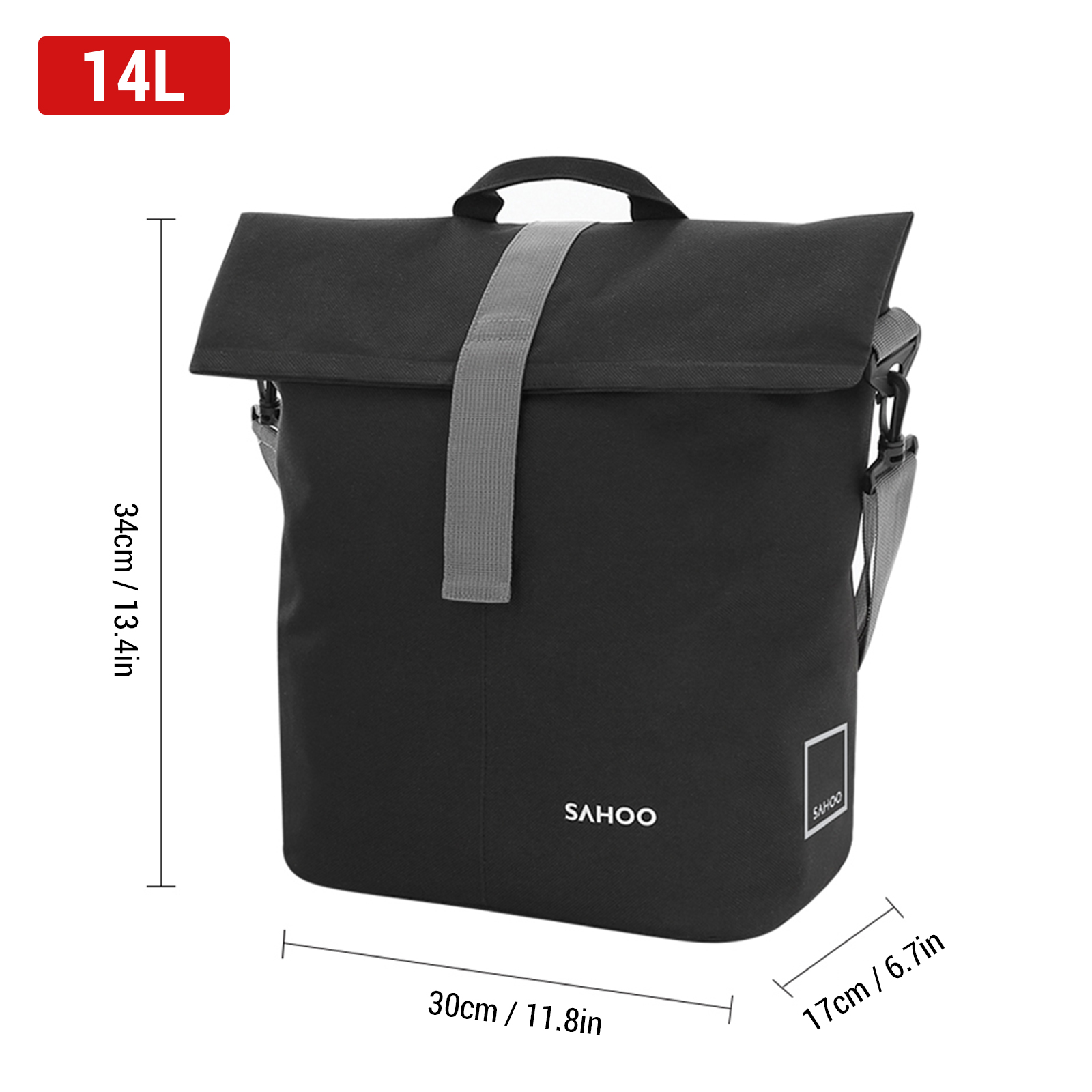 Bike Rear Seat Bag  18L/14L La - Cycling Journey ulasan dan harga