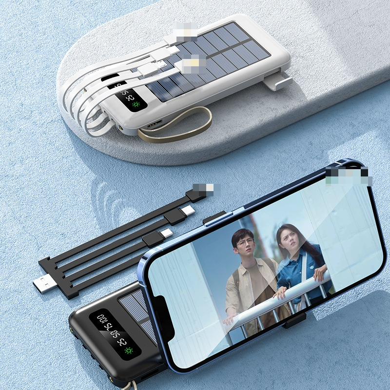 10000/20000mAh Outdoor Solar L - Usb Charger Dynamo ulasan dan harga