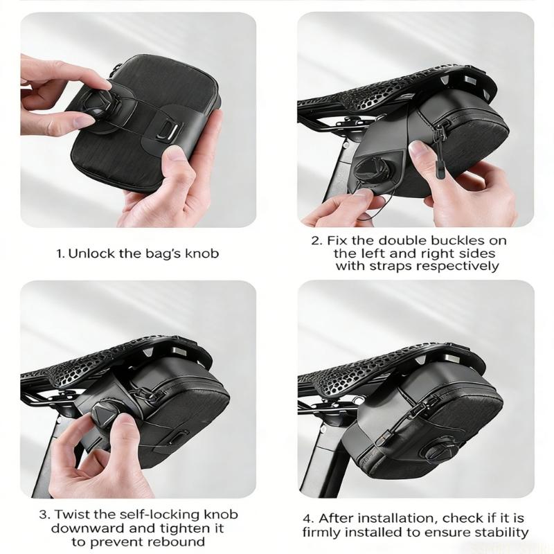 U2JB Waterproof Bicycles Under - Saddle Bag Under Seat ulasan dan harga