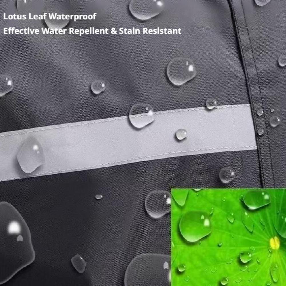 Waterproof Hooded Rain Poncho, - Cycling Commute Rain ulasan dan harga
