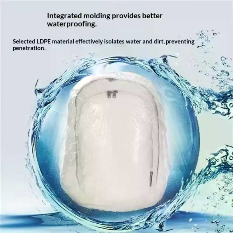 Disposable Backpack Rain Cover - Cycling Commute Rain ulasan dan harga