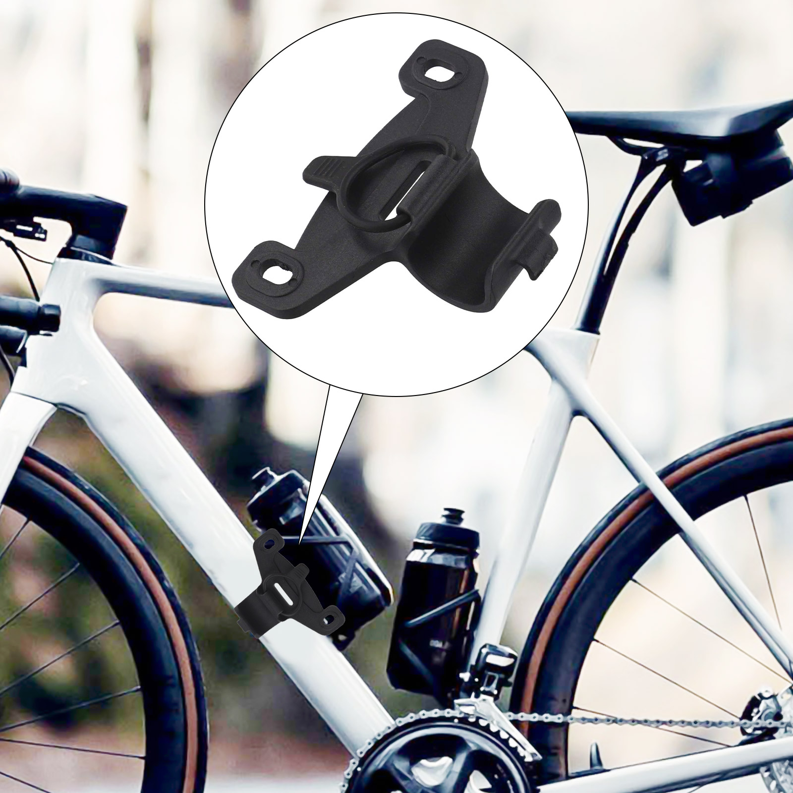 Bike Pump Mounting Holder for  - Bike Pump Frame Mount ulasan dan harga