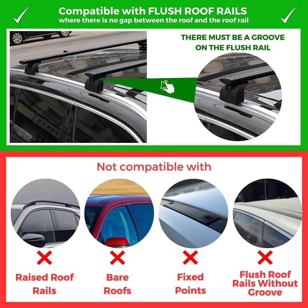 2PCS Aluminum Ajustable Crossb - Cargo Rack Aluminum ulasan dan harga