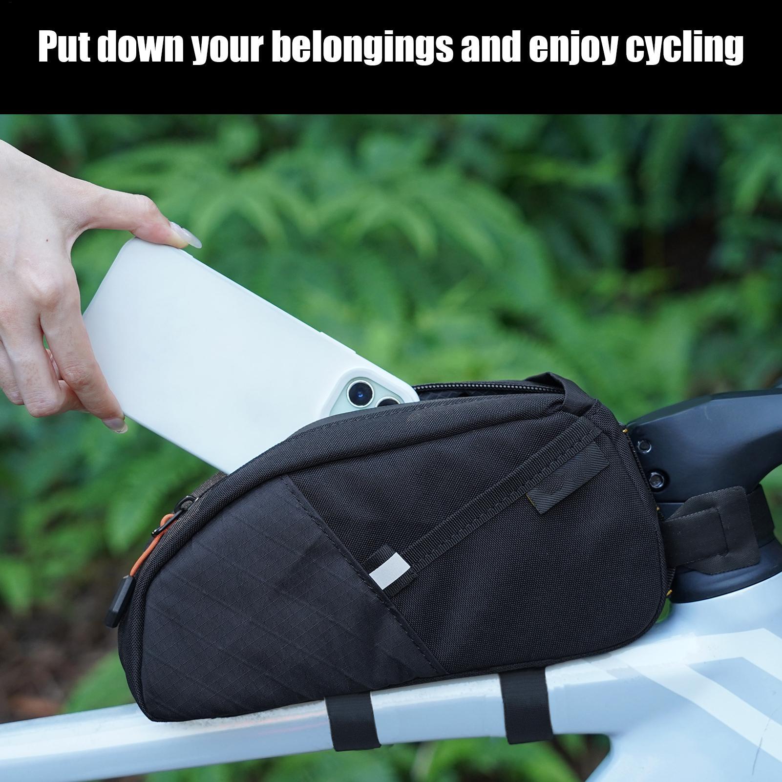 Road Bike Bag Bike Rack Bag Wi - Cycling Commute Training ulasan dan harga