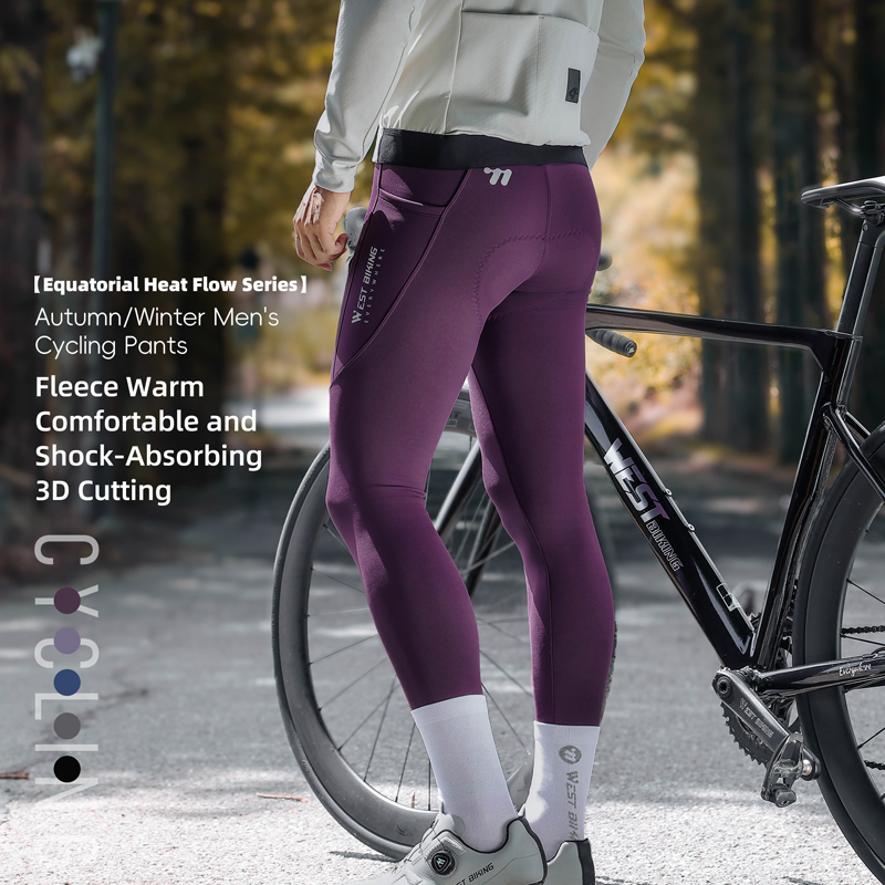 Thermal Biking Tights Winter C - Cycling Commute Training ulasan dan harga