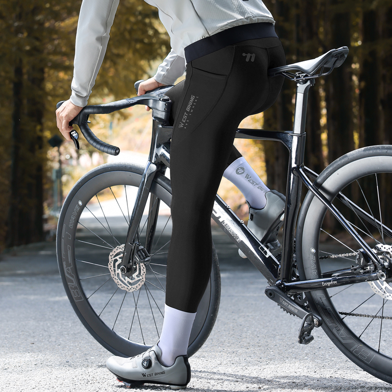 Thermal Biking Tights Winter C - Cycling Commute Training ulasan dan harga