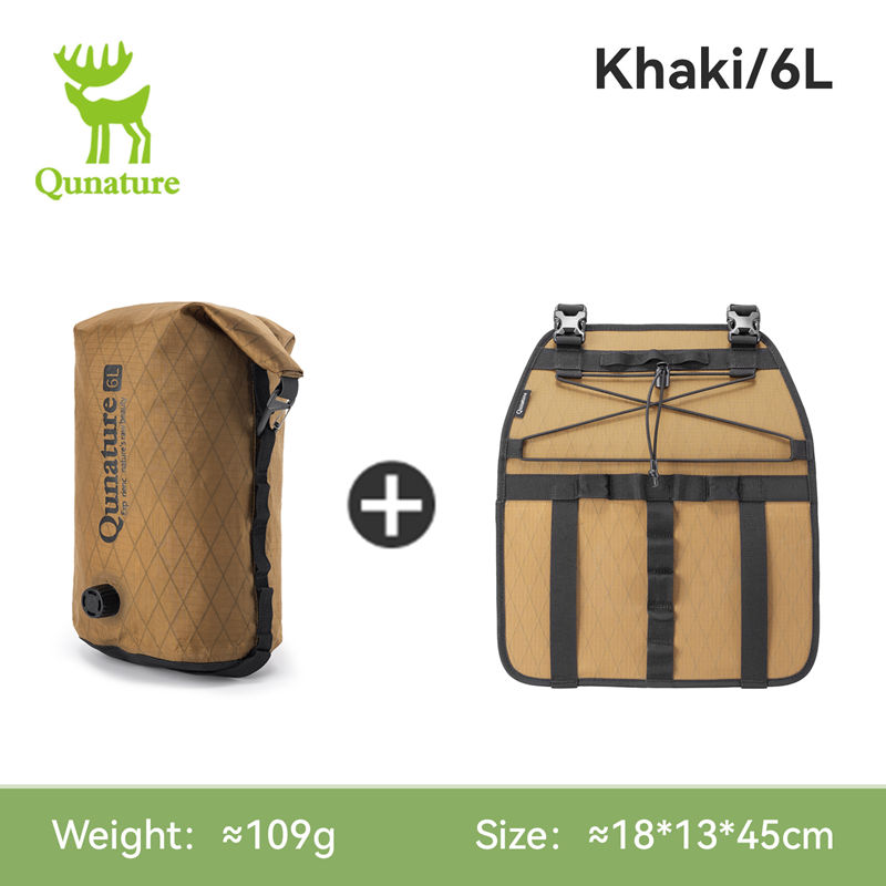 Qunature 6/12L Bikepacking Bag - Cycling Journey ulasan dan harga