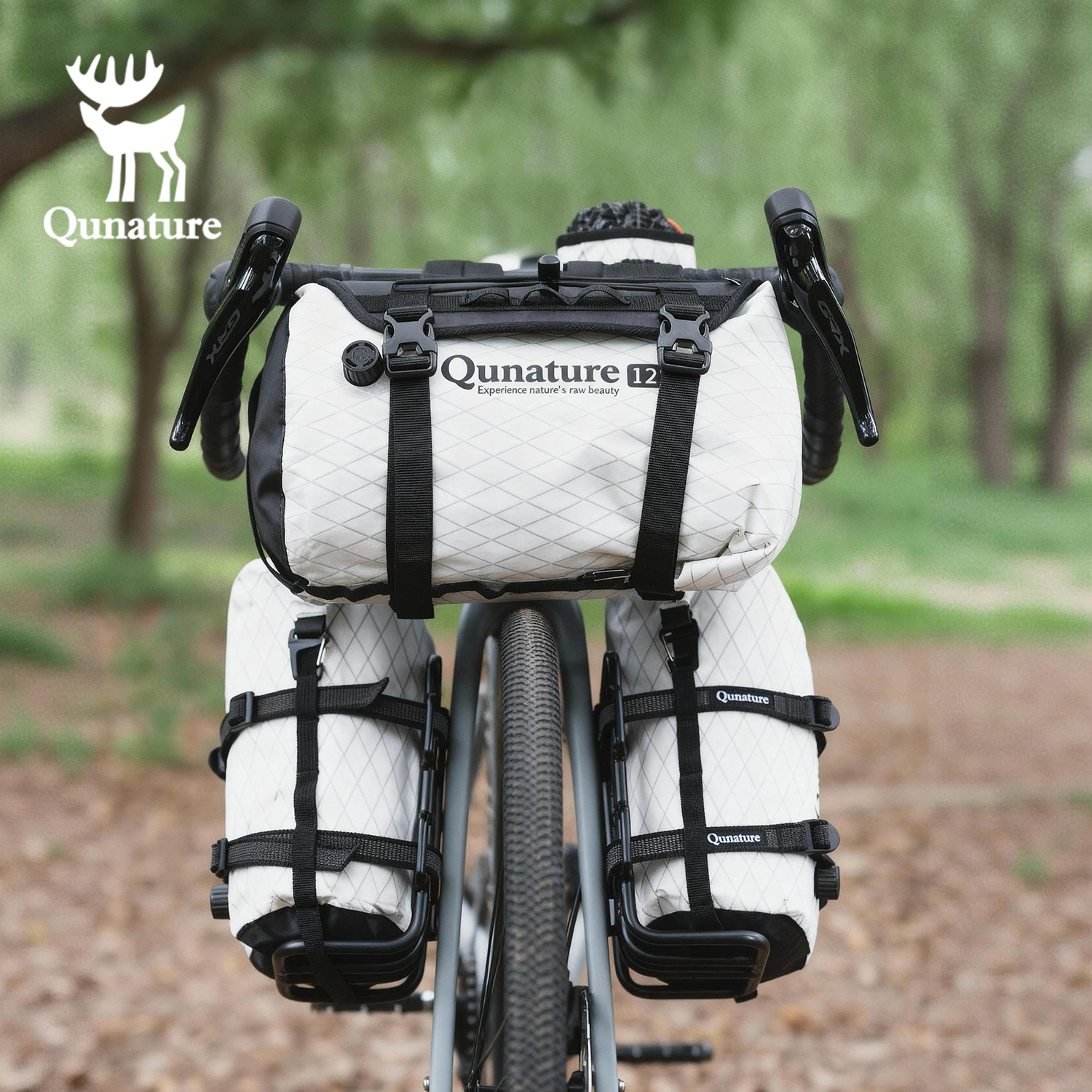 Qunature 6/12L Bikepacking Bag - Cycling Journey ulasan dan harga