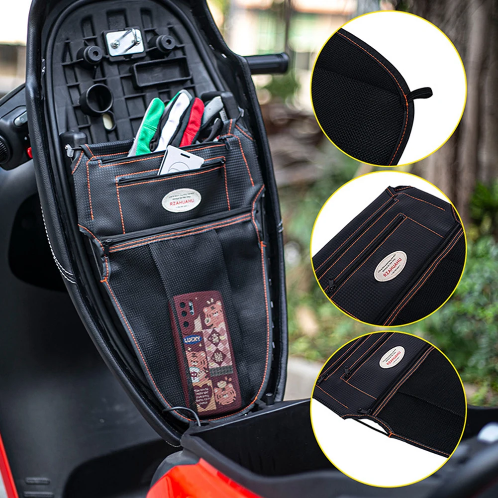 RZAHUAHU Motorcycle Under Seat - Saddle Bag Under Seat ulasan dan harga