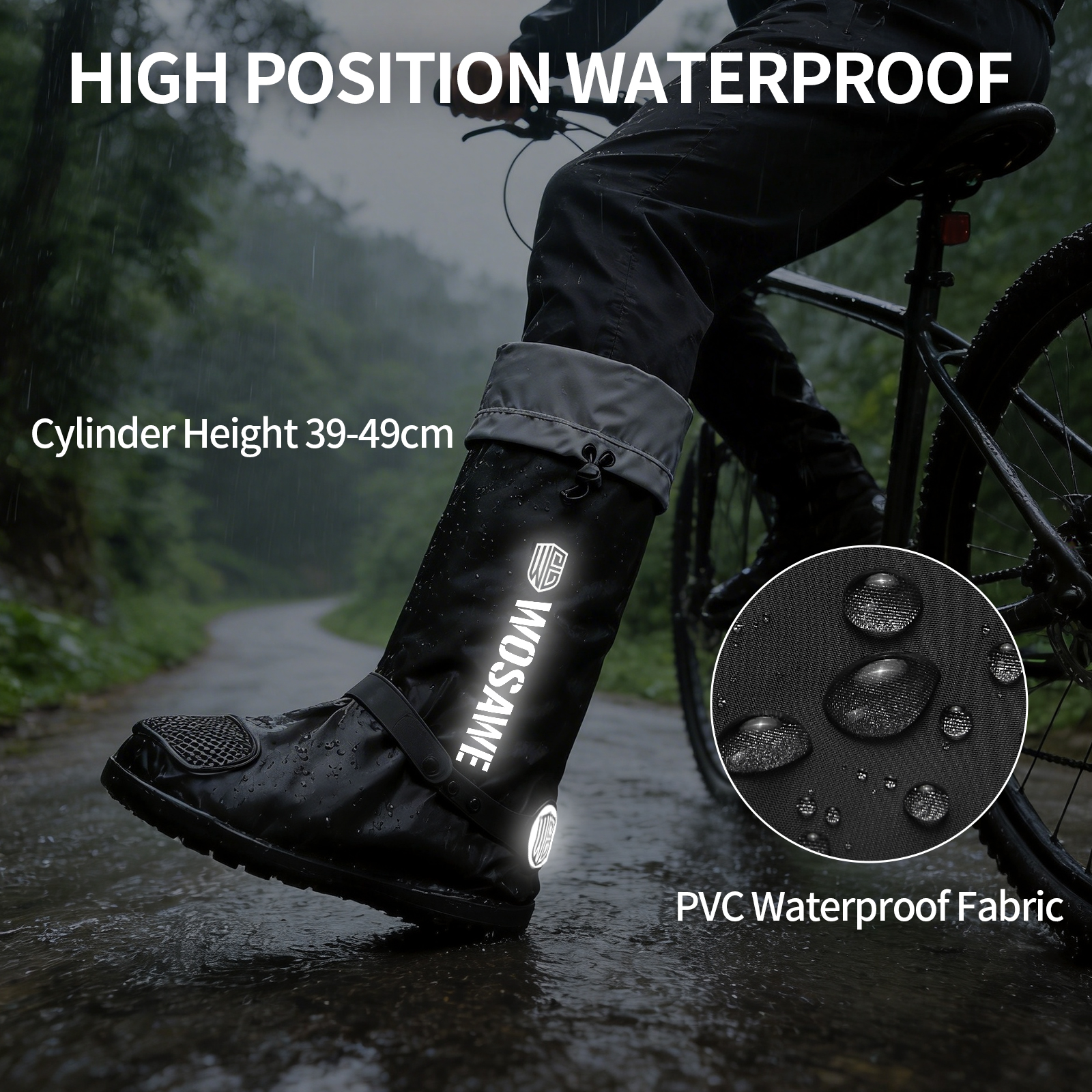 WOSAWE WOSAWE Waterproof Rain  - Cycling Commute Rain ulasan dan harga
