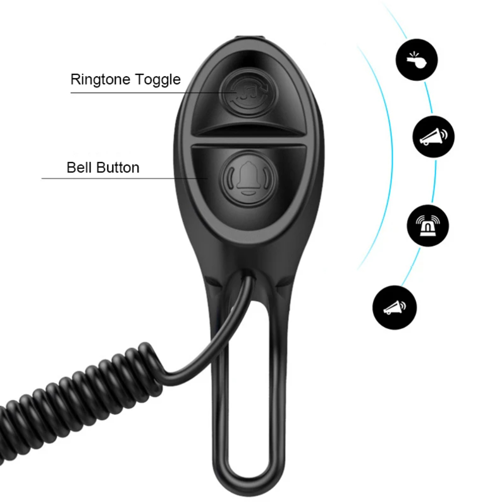 Bicycle Electric Bell USB Rech - Bell Handlebar Ring ulasan dan harga