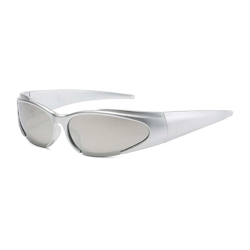 Protective Glasses Y2K Silver  - Cycling In City ulasan dan harga