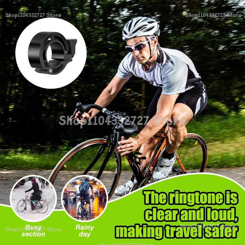 Invisible Alloy Bicycle Bell L - Bell Handlebar Ring ulasan dan harga