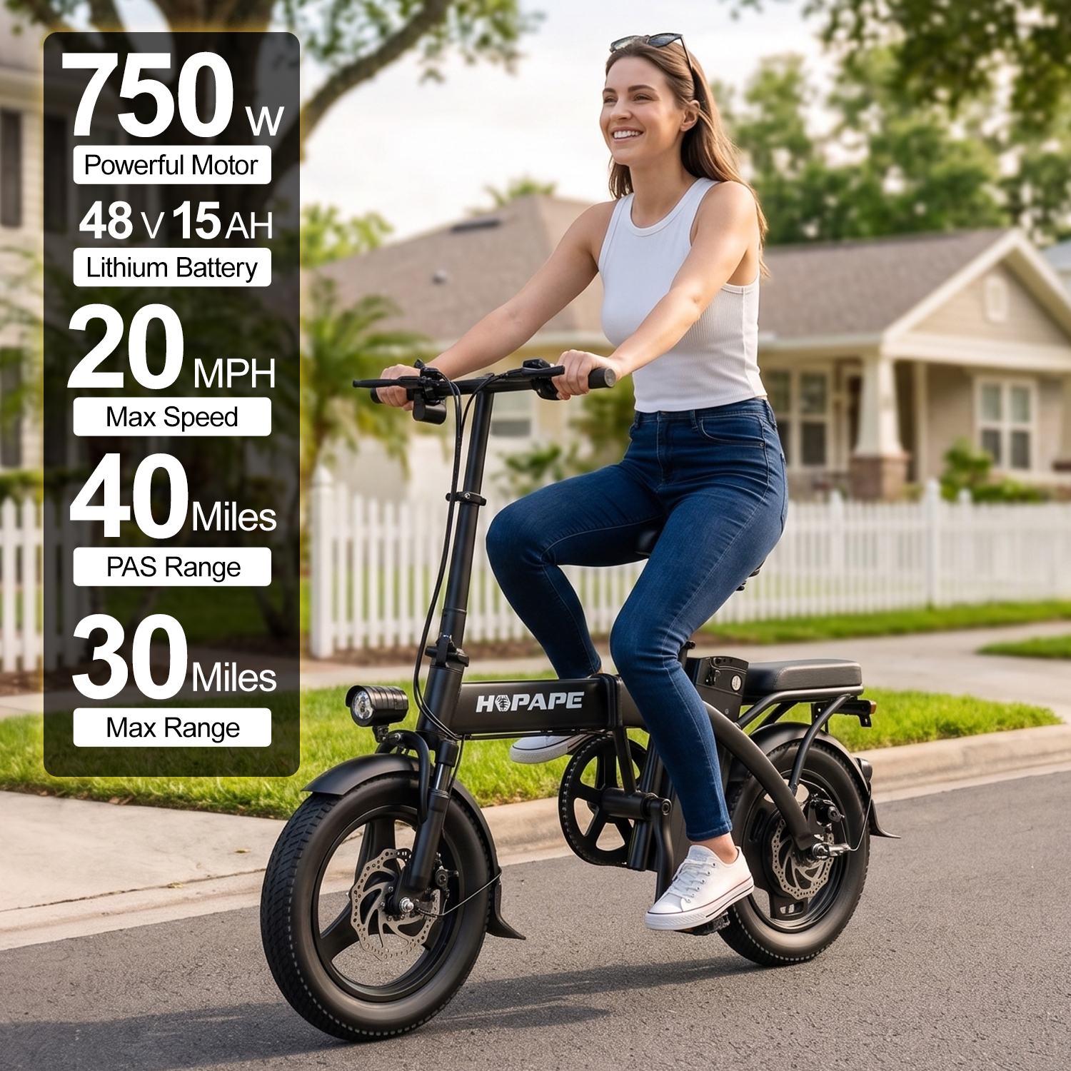 Folding Electric Bike for Adul - Commuter Biking ulasan dan harga