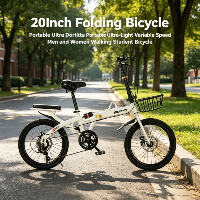 20-inch Ultra-Light Folding Bi - Commuter Biking ulasan dan harga