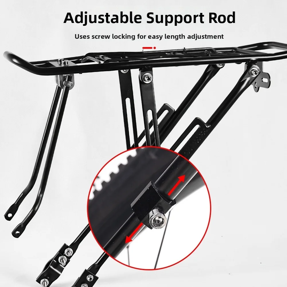 Bike Rear Rack For Disc Brake  - Cargo Rack Aluminum ulasan dan harga