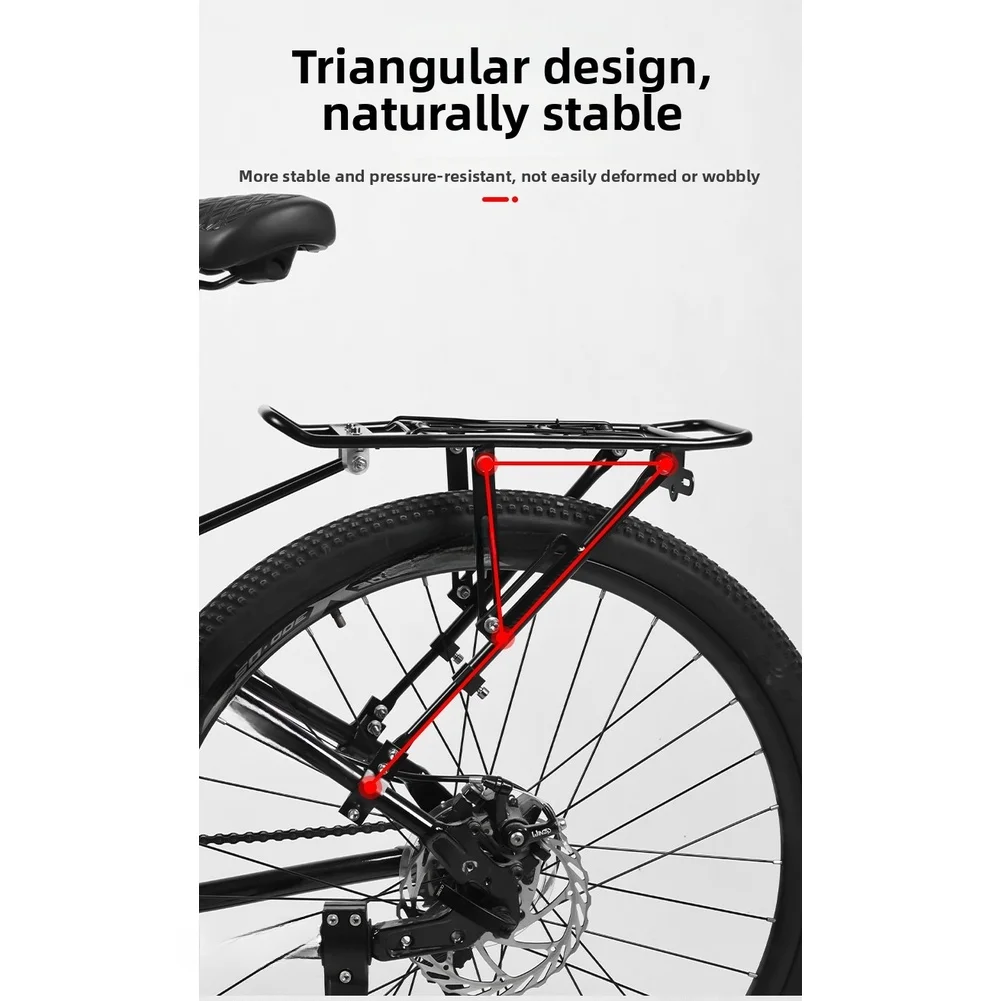 Bike Rear Rack For Disc Brake  - Cargo Rack Aluminum ulasan dan harga