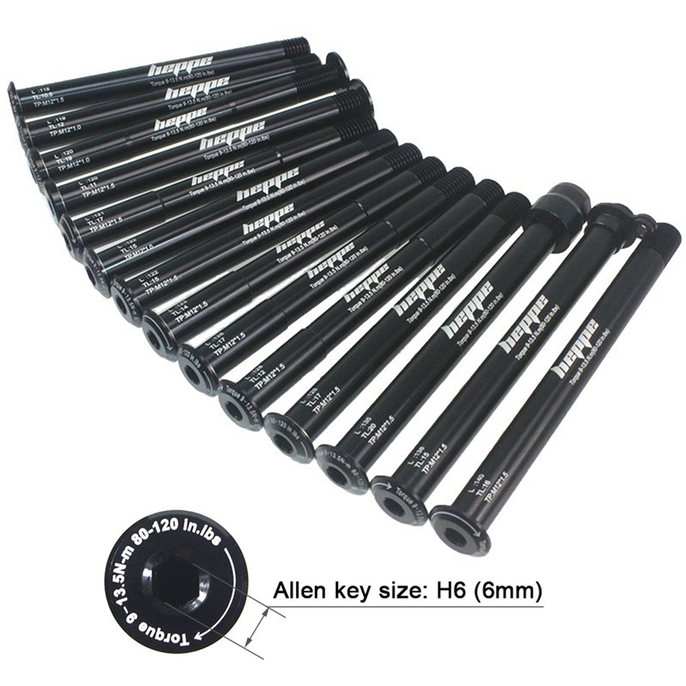 HEPPE MTB Road Bike Thru Axle  - Dynamo Hub Front ulasan dan harga