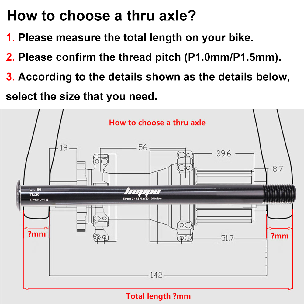 HEPPE MTB Road Bike Thru Axle  - Dynamo Hub Front ulasan dan harga
