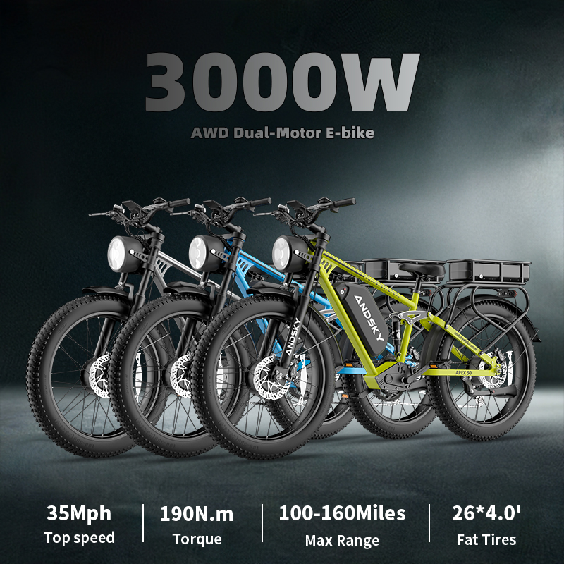 ANDSKY Apex50 AWD Electric Bik - Bike Pump Frame Mount ulasan dan harga