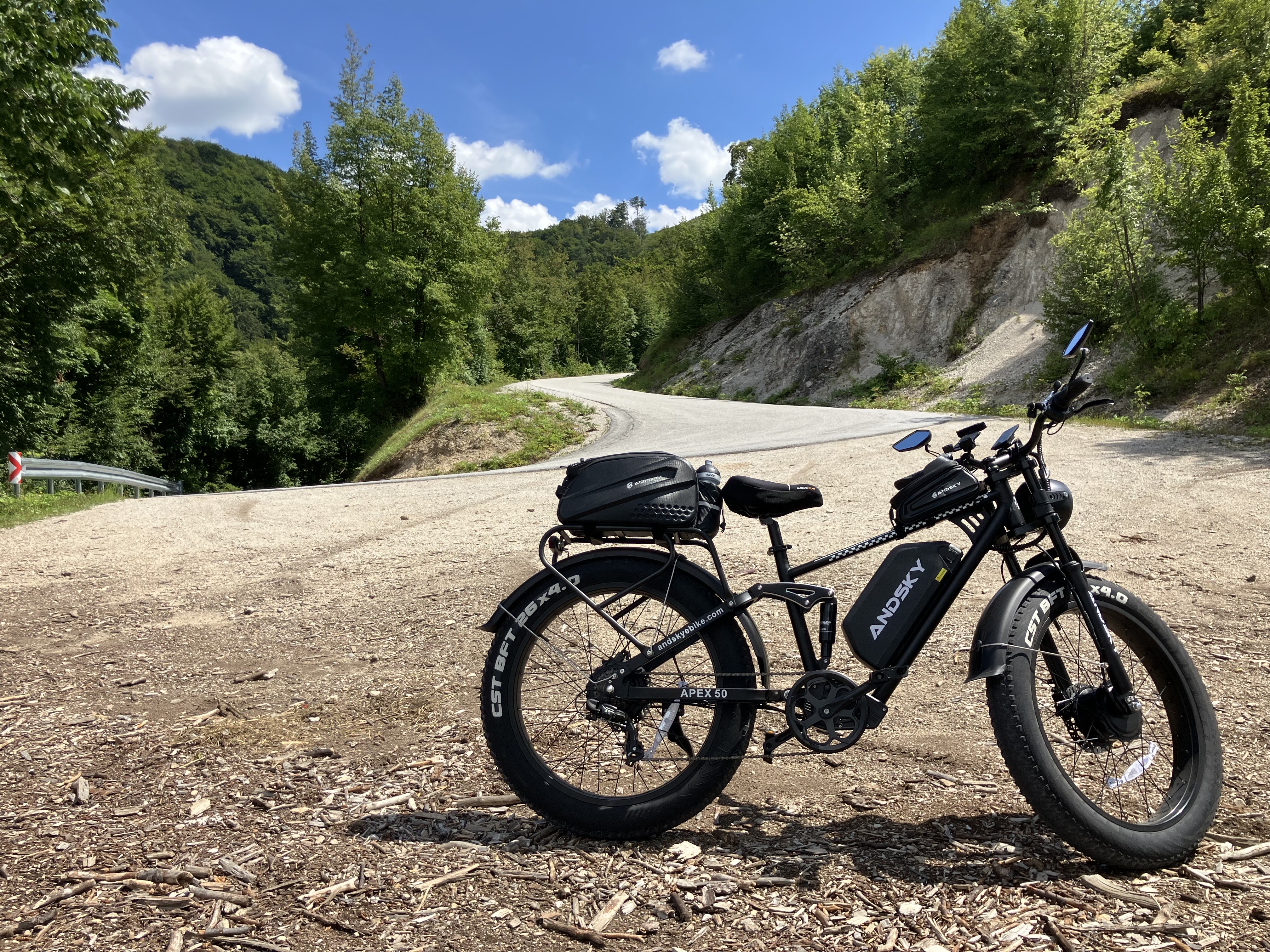 ANDSKY Apex50 AWD Electric Bik - Bike Pump Frame Mount ulasan dan harga