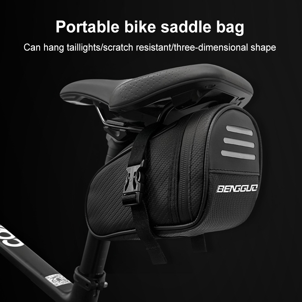 1L Bike Saddle Bag Waterproof  - Saddle Bag Under Seat ulasan dan harga