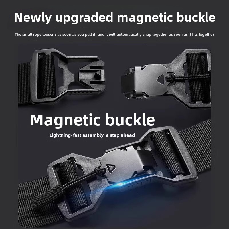 Magnetic Buckle Men Crossbody  - Cycling Commute ulasan dan harga
