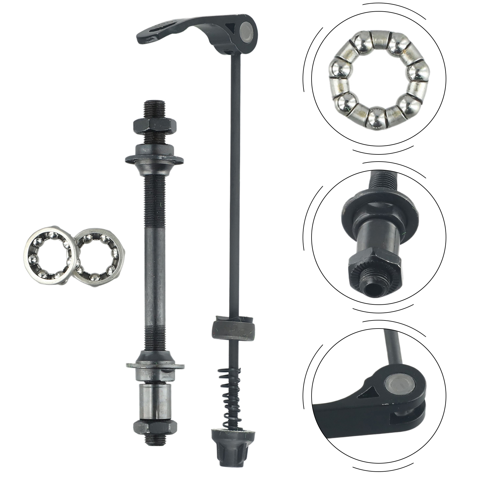 1 Set MTB Bike Axle Front Rear - Dynamo Hub Front ulasan dan harga