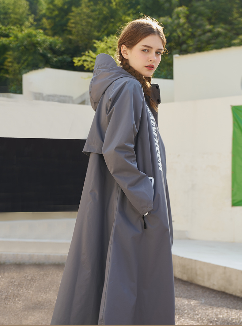 Oversize Single Long Style Rai - Cycling Commute Rain ulasan dan harga