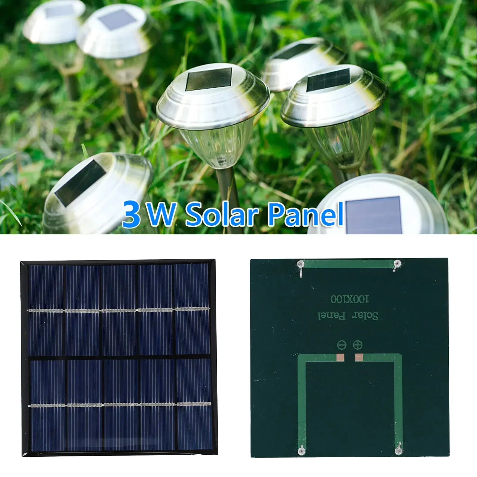 Solar Panel 3W 5V Solar Board  - Usb Charger Dynamo ulasan dan harga