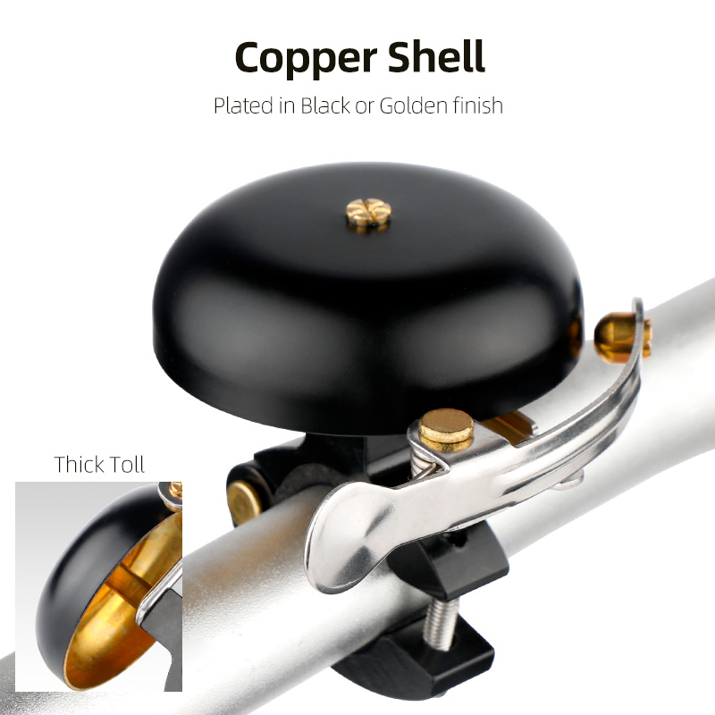 Deemount Classic Cycle Brass B - Bell Handlebar Ring ulasan dan harga