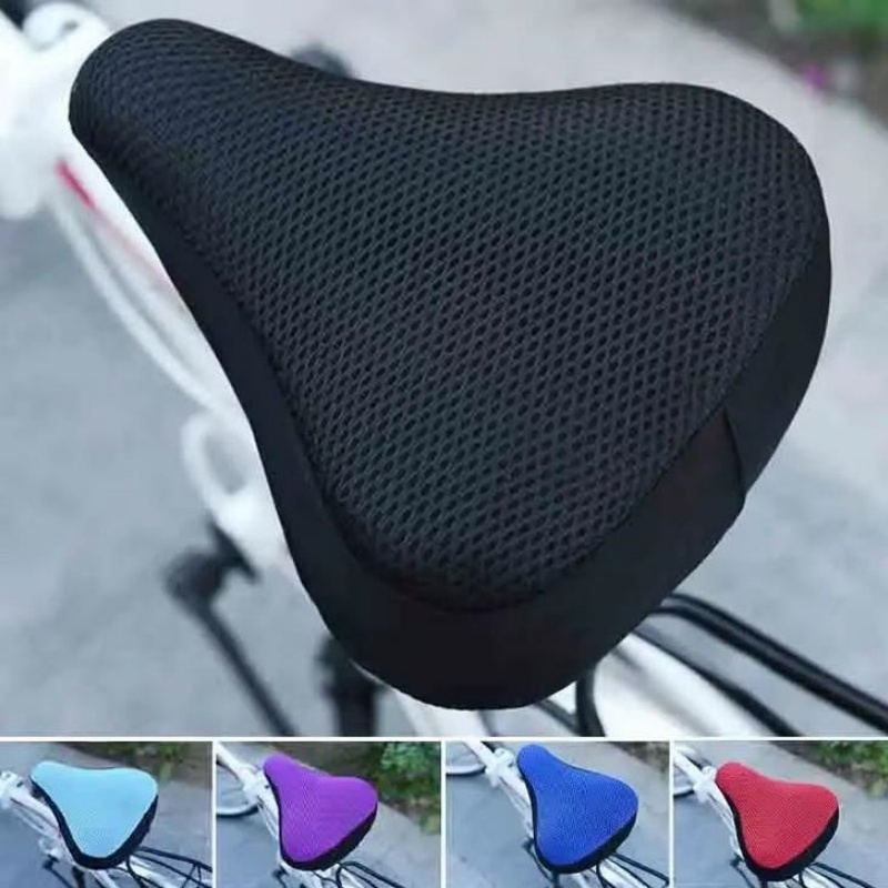 1PC 3D Soft Silicone Bike Seat - Commuting By Bike ulasan dan harga