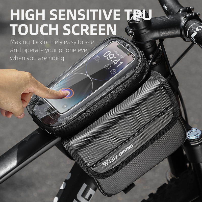 WEST BIKING Waterproof Bicycle - Cycling Journey ulasan dan harga
