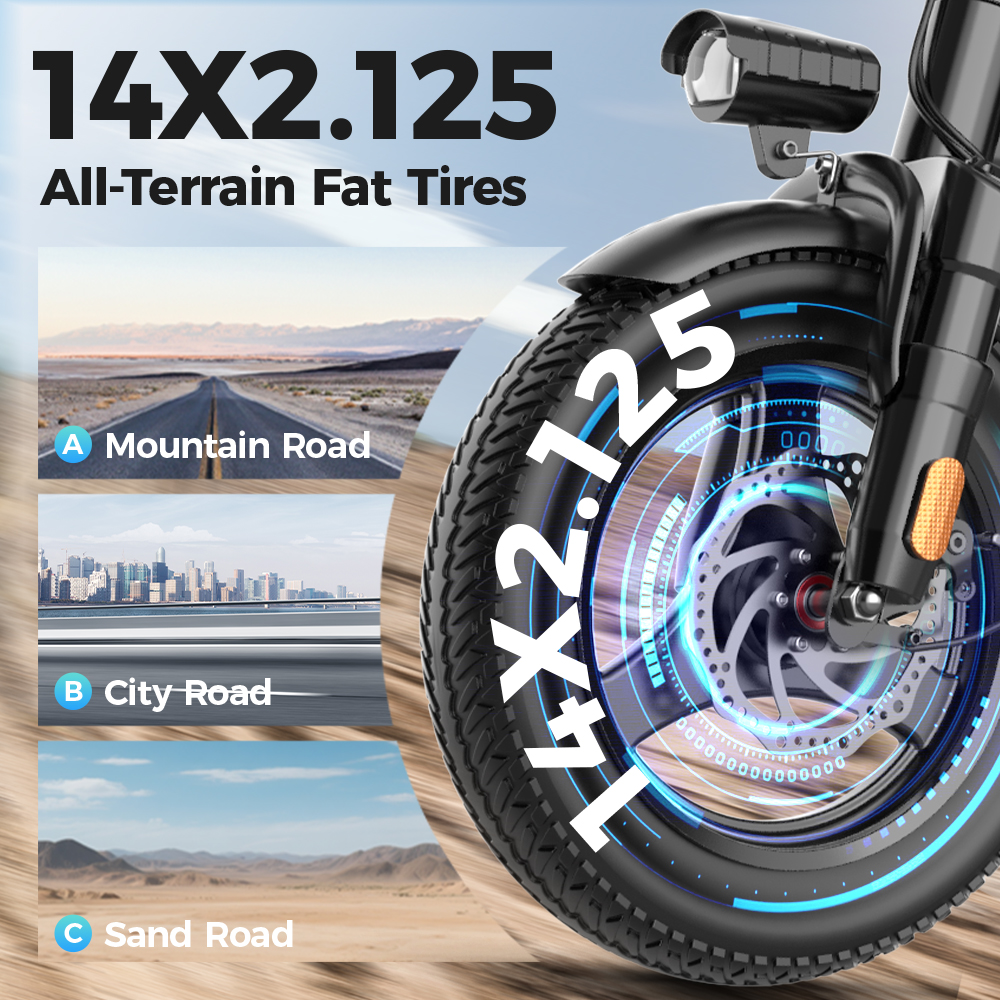 14-Inch Electric Bike Easy to  - Commuter Biking ulasan dan harga
